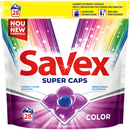 Savex Waschmittelkapseln Supercaps Farbe, 28 Waschgänge