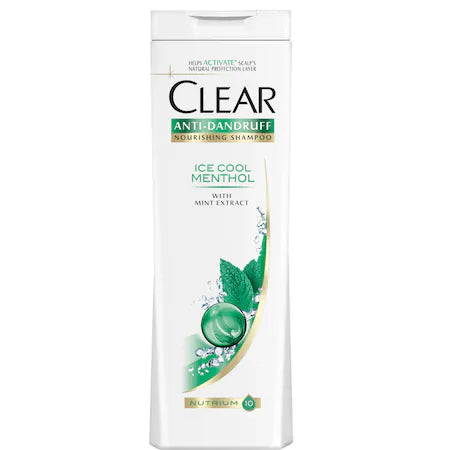 Sampon Clear Ice Cool Menthol anti-matreata, 250 ml