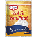 Dr.Oetker zahar vanilinat 6 la pret de 5, 8 g