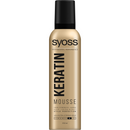 Syoss Keratin Style Perfection mousse per capelli per una forte fissazione, 250 ml
