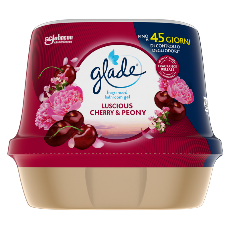 Glade Nerd Gel Bathroom Cherry&Peony, 180g