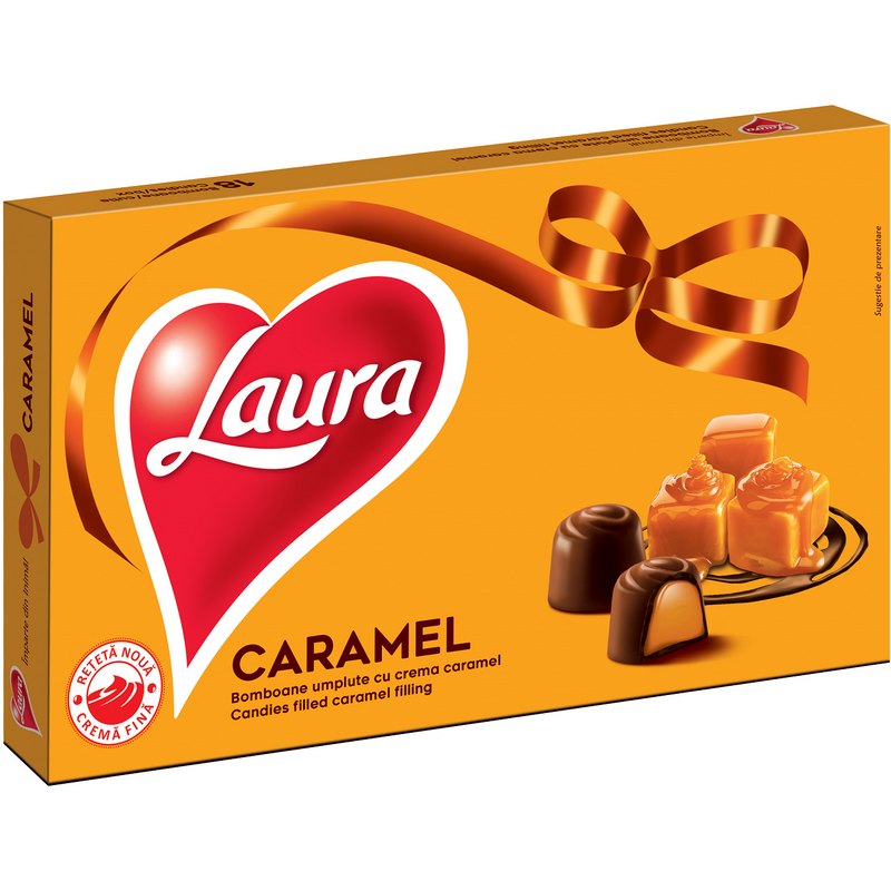 Laura bomboane cu Caramel, 138g