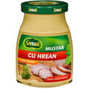 Mustard with horseradish jar 185g, Smak