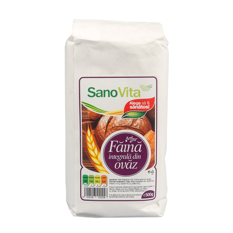 Faina integrala de ovaz  500g