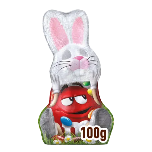 M&Ms iepuras ciocolata, 100g