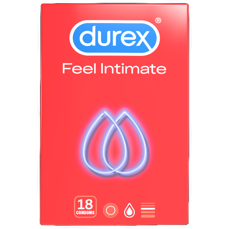 Durex prezervative feel intimate, 18 bucati