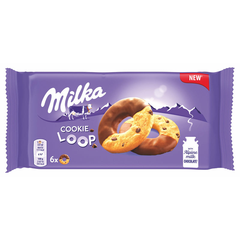Milka bisc cookie loop, 132g