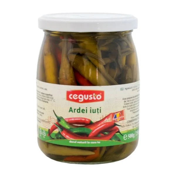 Conservfruct ardei iuti, 500 g