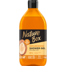 Gel doccia Nature Box, con olio di argan spremuto a freddo al 100%, vegano, 385 ml