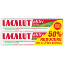 Set Lacalut Aktiv Kräuterzahnpasta 1 + 1-50% des zweiten Produkts