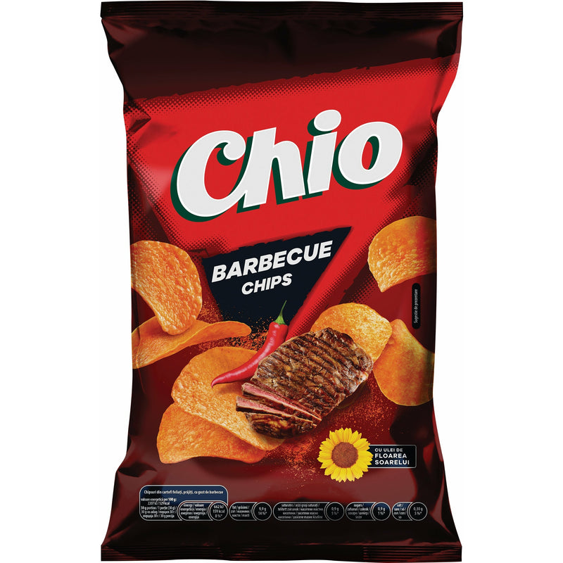Chio Chips chipsuri din cartofi feliati cu gust de barbecue, 60 g