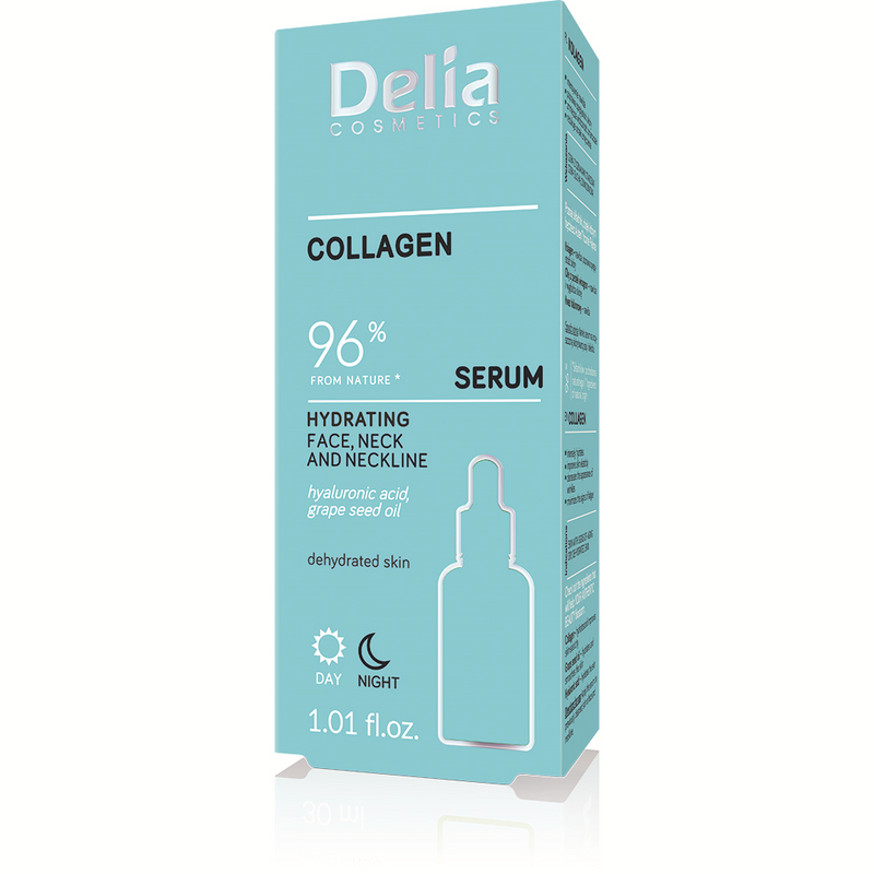 Delia ser fata&decolteu collagen hydrating, 30 ml