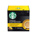 Starbucks Blonde Espresso pörkölt, Nescafe® Dolce Gusto®, kávekapszulák, könnyű pörkölés, 12 kapszula doboz, 66g