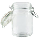 Borcan sticla depozitare +capac, 250ML