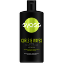 Sampon Syoss Curls&Waves, pentru par ondulat, 440ML