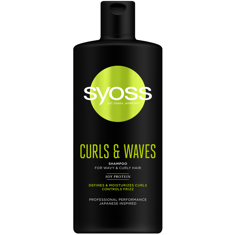 Sampon Syoss Curls&Waves, pentru par ondulat, 440ML