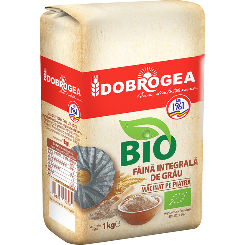 Dobrogea faina integrala eco, 1kg