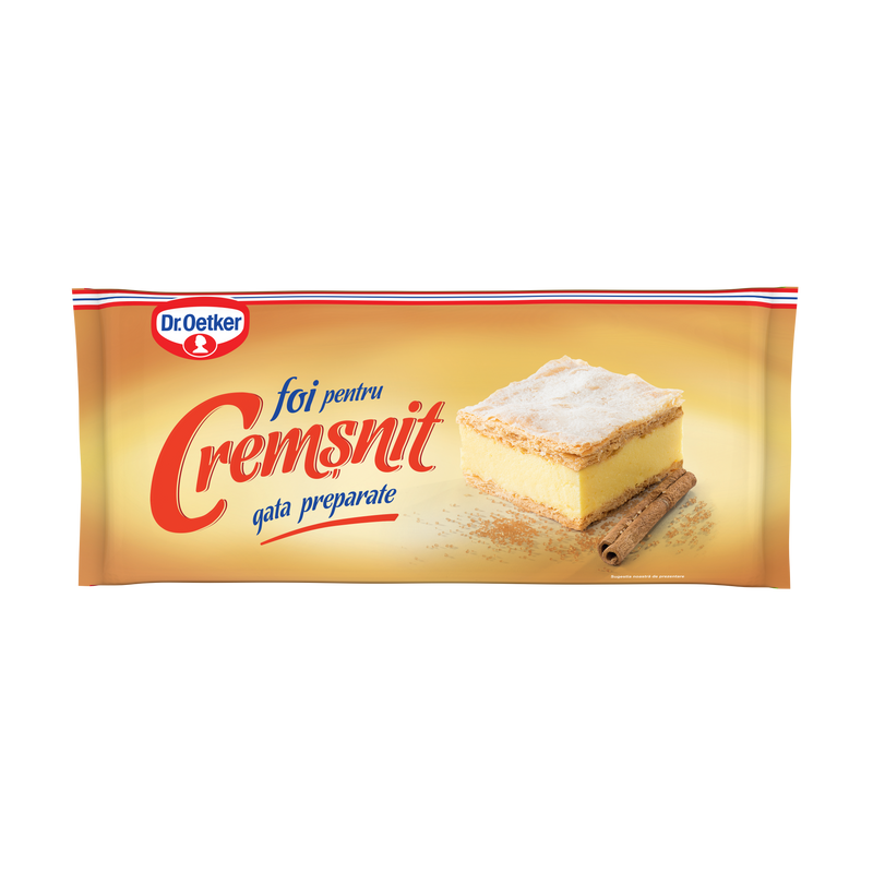 Dr.Oetker Foi pentru Cremsnit, 320g