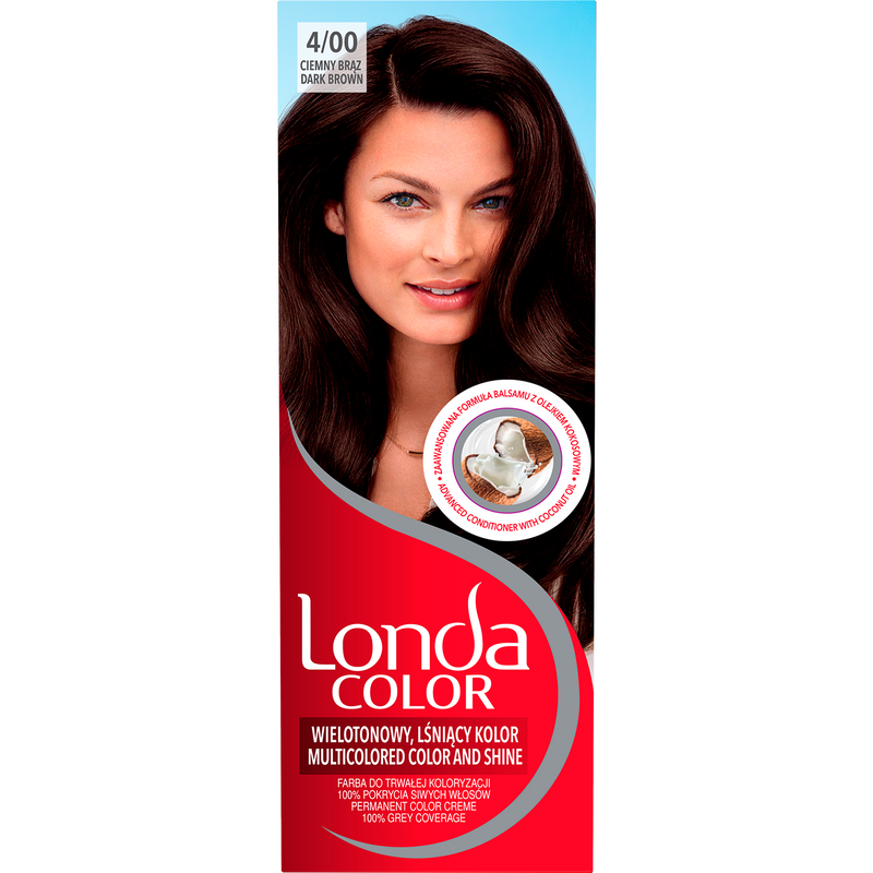Londa 4/00 saten inchis (dark brown)