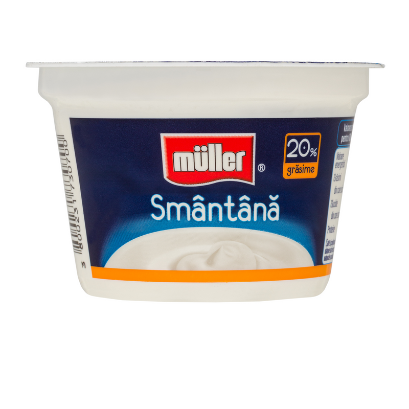 Muller Smantana 20% grasime, 200g