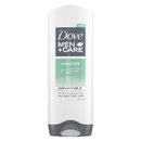 Dove gel dus barbati sensitive care, 250 ml