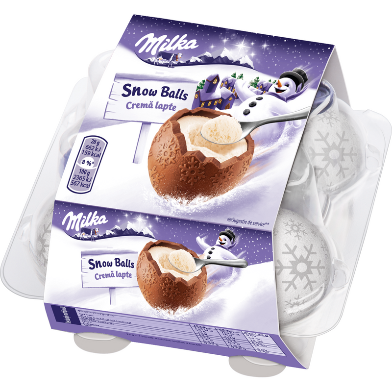 Milka bulgari lapte lingurita, 112g