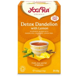 Yogi Tea ceai Bio Detox cu Lamaie, 17 pliculete 30.6gr