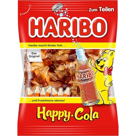 Haribo jeleuri happy cola, 200 g