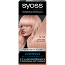 Vopsea pemanenta Syoss Color Baseline 9-52 Blond Auriu Rose Deschis