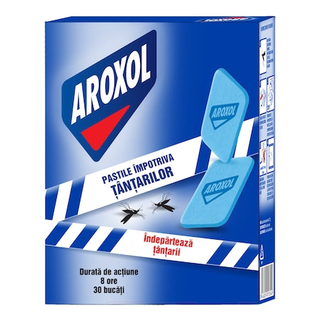 Pastile impotriva tantarilor Aroxol, 30 bucati
