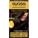 Colorante permanente per capelli senza ammoniaca Syoss Oleo Intense 4-86 Satin Chocolate