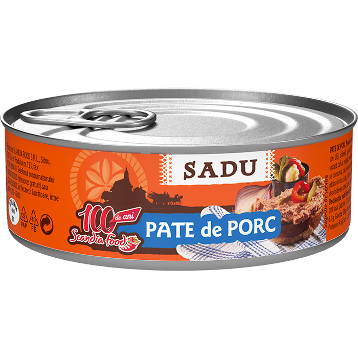 Sadu Pate de porc, 100g