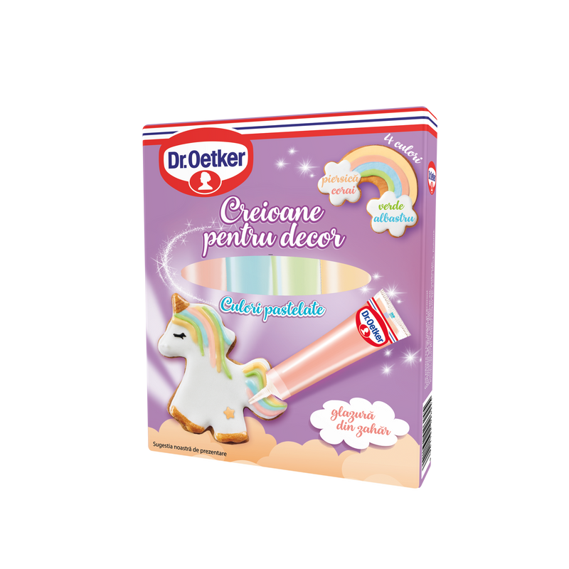 Dr.Oetker Creioane pentru Decor Pastel, 76g