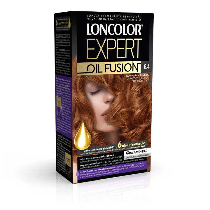 Loncolor Expert Oil Fusion 6.4 Blond aramiu, 115ml