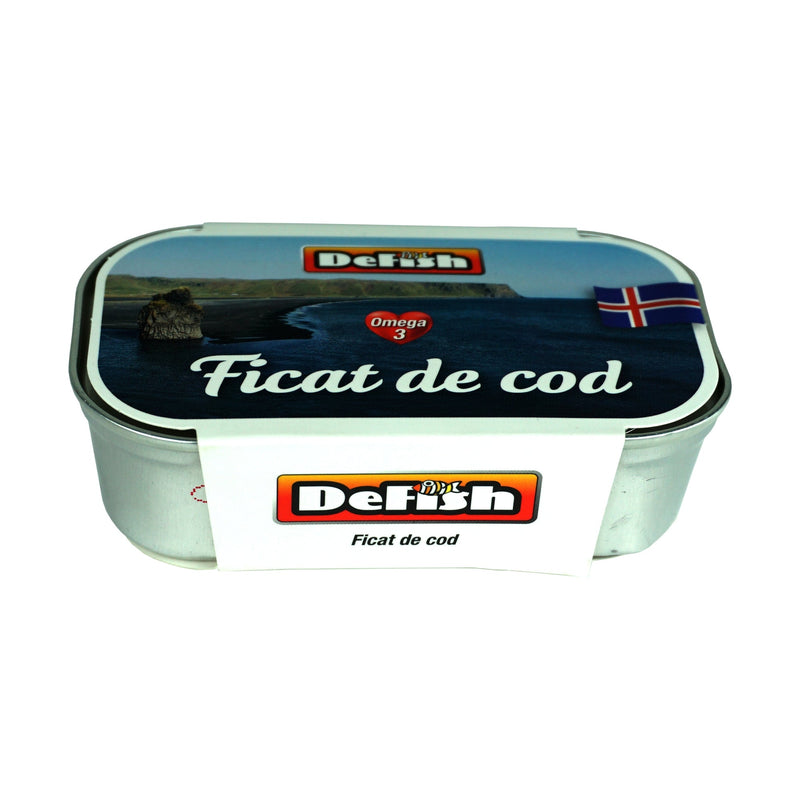Defish ficat de cod, 115g