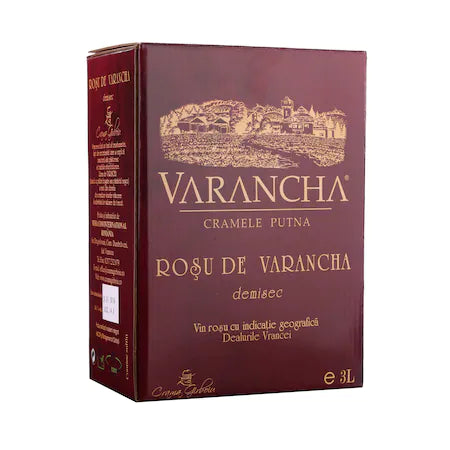 Varancha vin rosu demisec, 3 L