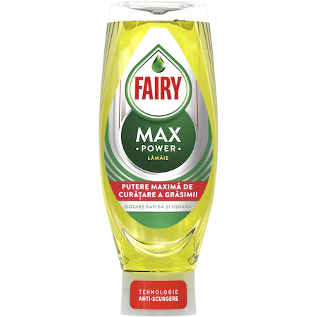 Detergent de vase FAIRY MaxPower lamaie, 650ml