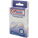 Qplaster Transparente Pflaster, 16 Stück