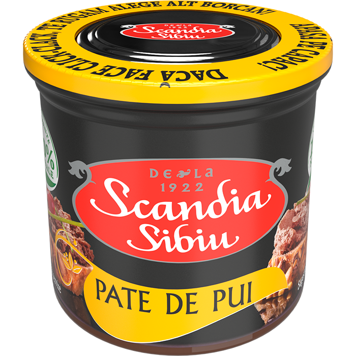 Scandia Sibiu Pate de pui, 140g