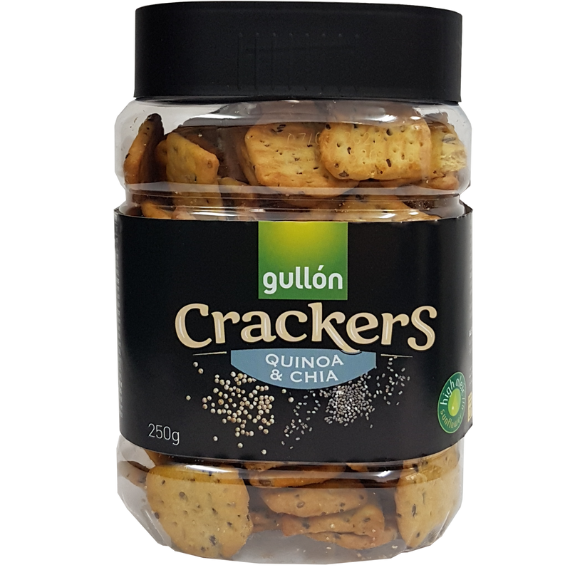 Gullon crackers cu quinoa chia, 250g