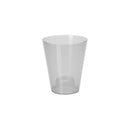Vulcano ghiveci plastic pentru orhidee transparent, 12.5 cm