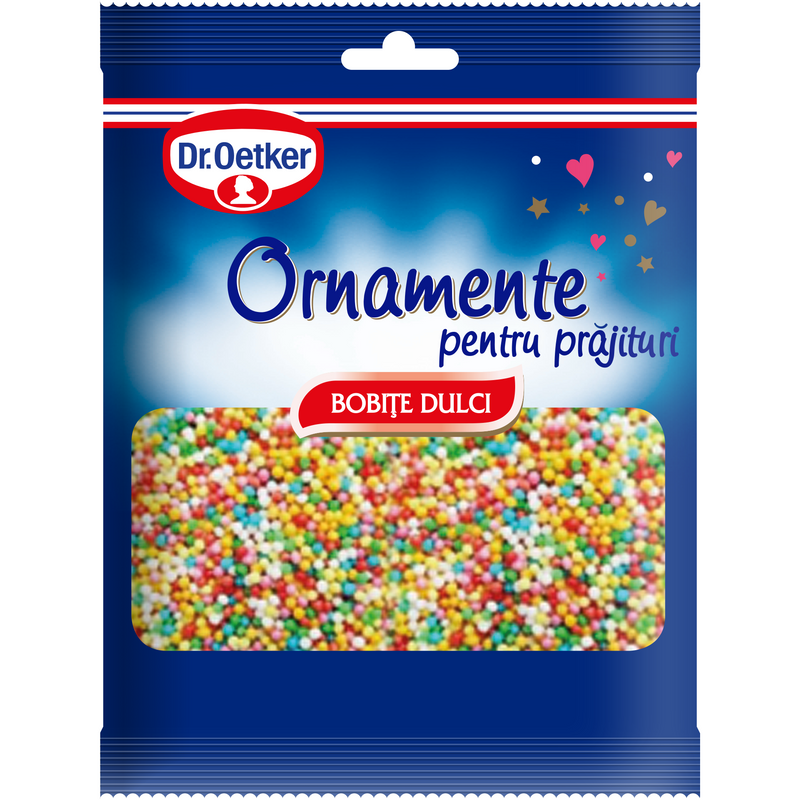 Dr.Oetker Ornamente pt. prajituri Bobite Dulci, 30g