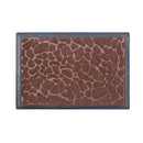 Stone press brown carpet, 60x40 cm