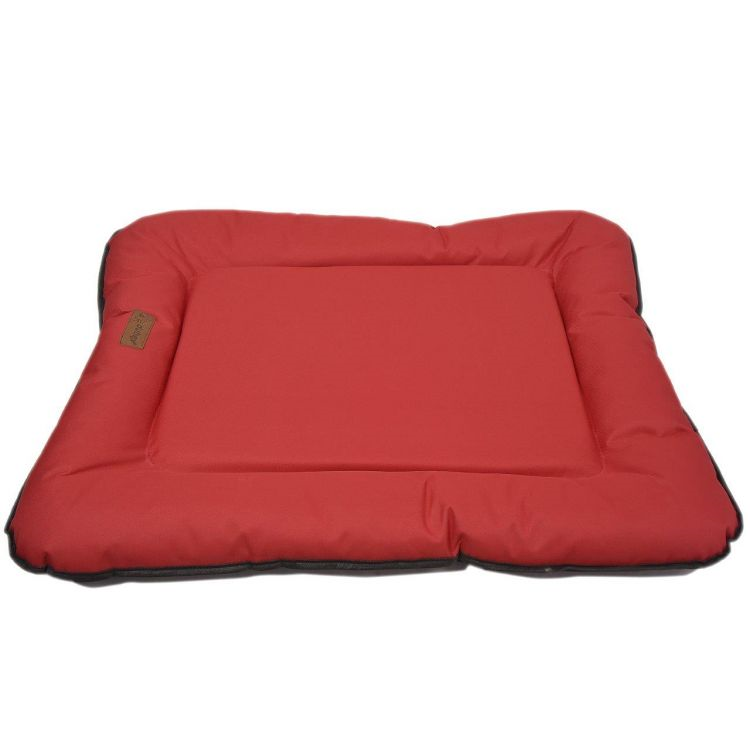 4Dog deluxe perna camping m 80*64cm rosu