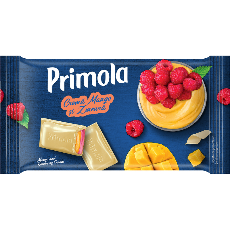 Primola Ciocolata Zmeura si Mango, 93g