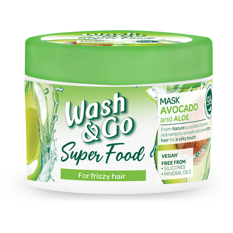 Wash&Go superfood masca cu avocado, 300ml