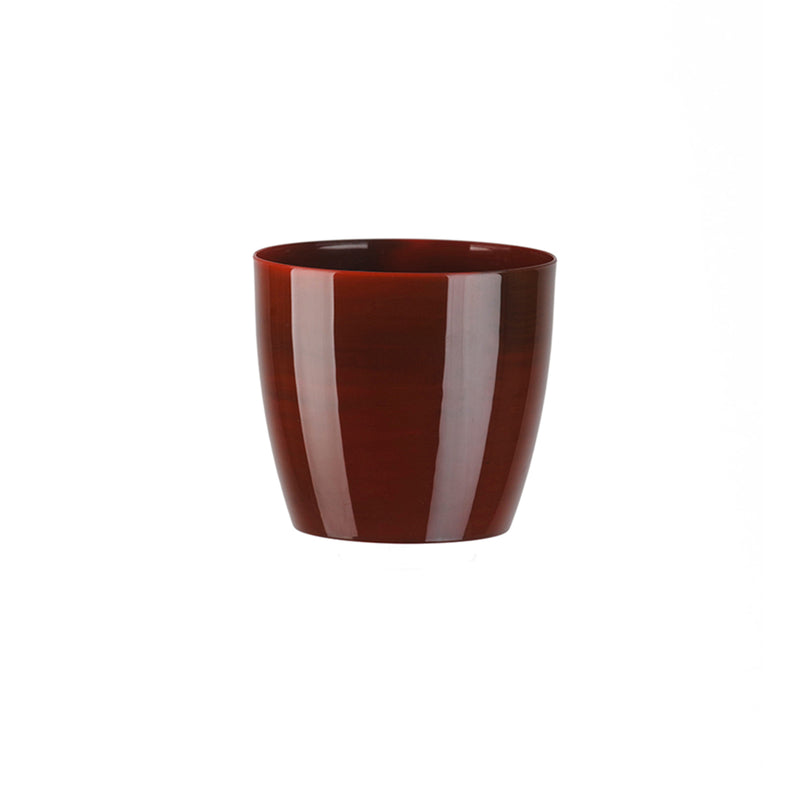 Aga Marmur ghiveci plastic rosu, 18 cm