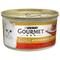 GOURMET GOLD Slani kolač sa govedinom i rajčicama, mokra hrana za mačke, 85 g