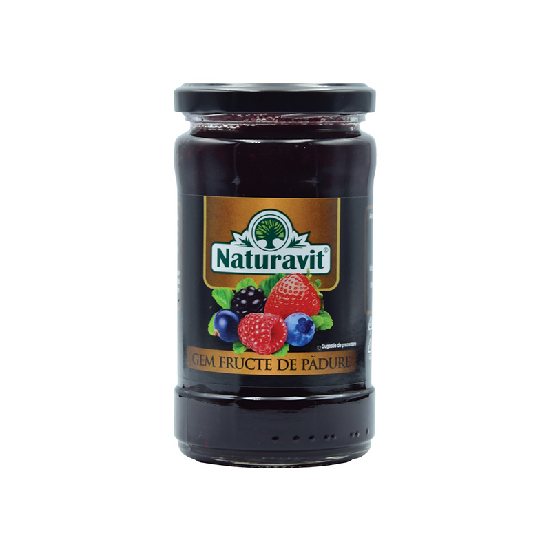 Naturavit gem fructe de padure, 360g