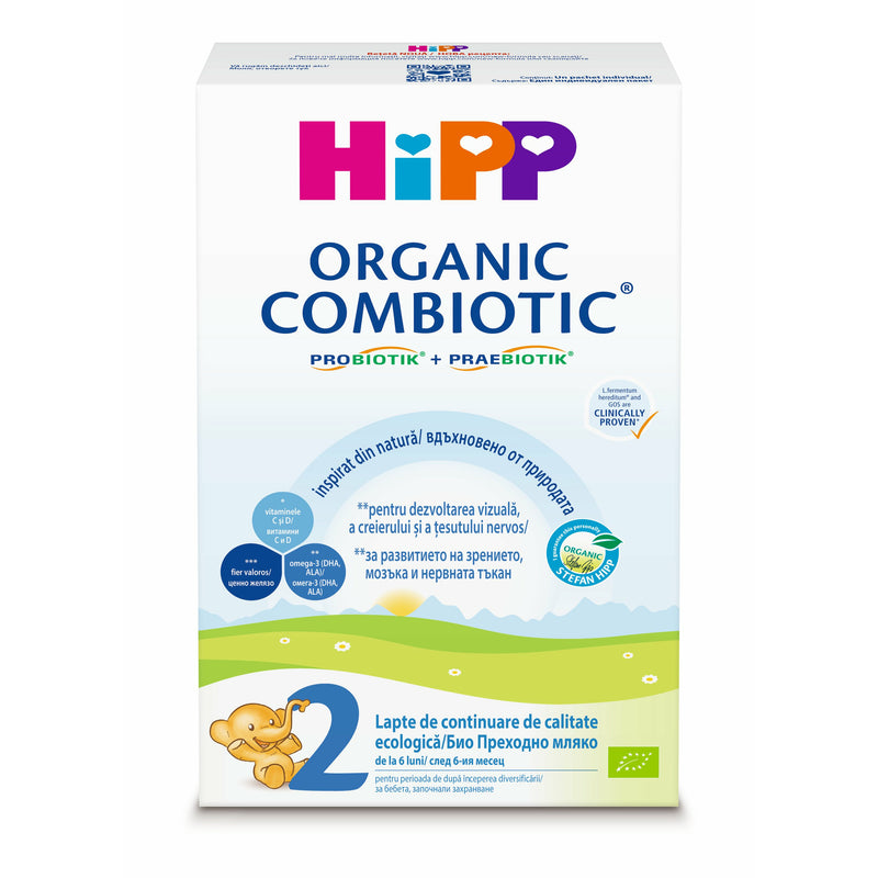 Hipp 2 combiotic lapte de continuare, 300g